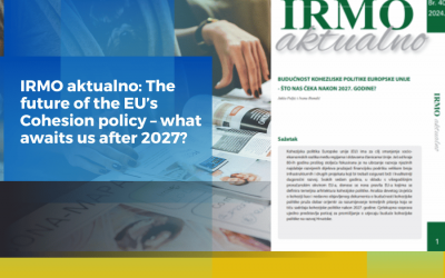 IRMO aktualno: The future of the EU’s Cohesion policy – what awaits us after 2027?