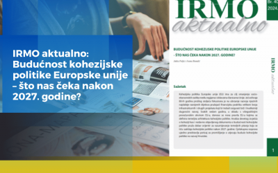 IRMO aktualno: Budućnost kohezijske politike Europske unije – što nas čeka nakon 2027. godine?