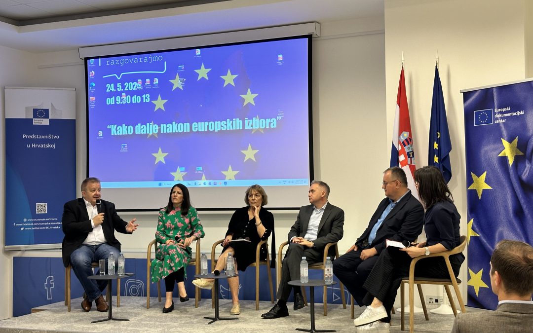 The Panel “How to proceed after the European elections” held at the House of Europe