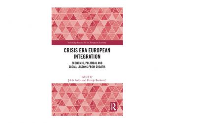 Objavljena nova knjiga „Europska integracija u doba krize: ekonomske, političke i društvene lekcije iz Hrvatskeˮ