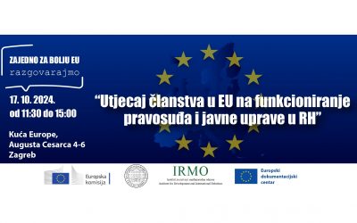 Invitation to the forum “The Impact of EU Membership on the Functioning of the Judiciary and Public Administration of the Republic of Croatia”