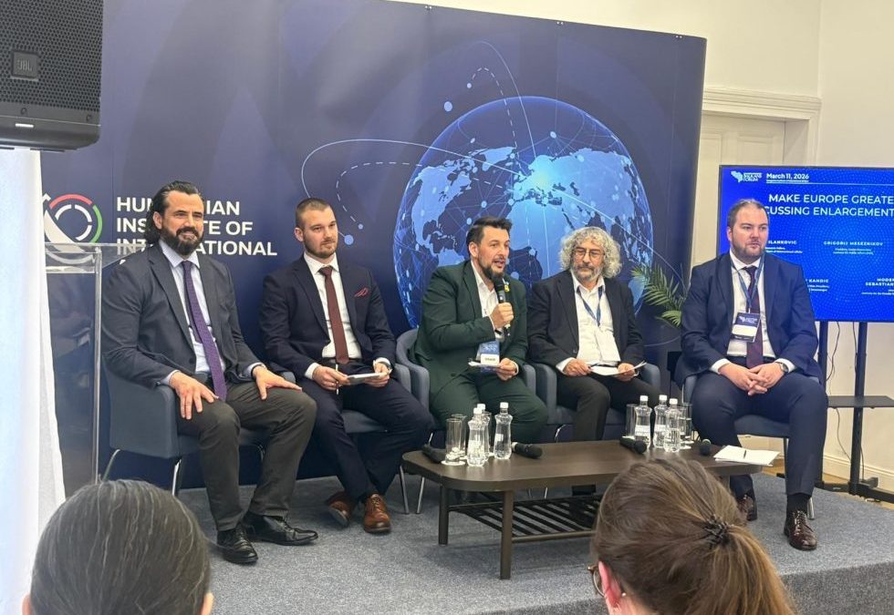 IRMO at the Budapest Balkan Forum